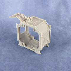 Segment-03 für Shipping Container | Passend für Colossus Chassis | Magnetisierbar | Modular| 28mm | Tabletop | Grimdark | Wasteland | 40K - Role Playing Miniatures