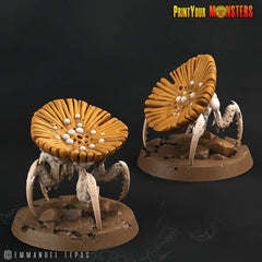 Tabletop Miniatur Figur "The Lost Mushrooms" für 28mm Maßstab, im Set oder einzeln erhältlich, unbemalter Pilz für Terrain, DnD - Role Playing Miniatures