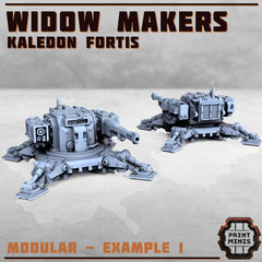 Widow Makers | Verteidigung | Kaledon Fortis | Mehr Gebäude & Anlagen im Shop - Role Playing Miniatures