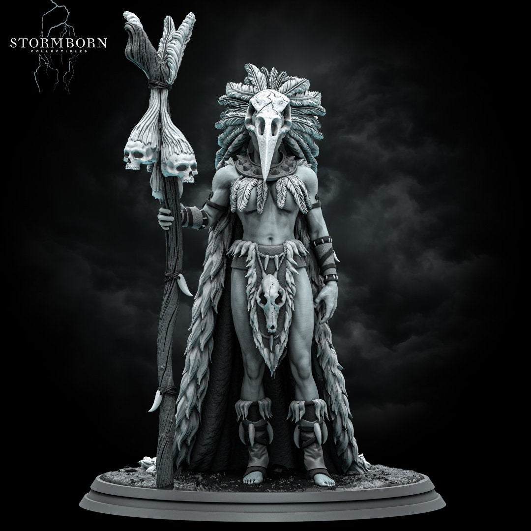 Lagath, The Seer | 32mm, 75mm Scale | Stormborn | Sammlung - Role Playing Miniatures