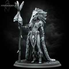 Lagath, The Seer | 32mm, 75mm Scale | Stormborn | Sammlung - Role Playing Miniatures