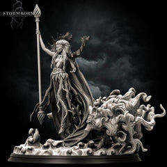 Valmoira, Archdruid | 32mm oder 75mm Scale | Stormborn | Sammlung - Role Playing Miniatures