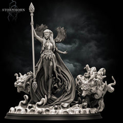 Valmoira, Archdruid | 32mm oder 75mm Scale | Stormborn | Sammlung - Role Playing Miniatures