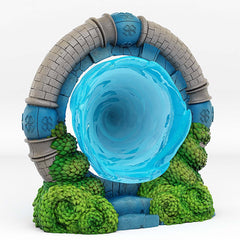 Tabletop Miniatur Figur "Wonderland Portal " für 28mm Maßstab, unbemaltes Tor mit Farb-Effekt für Terrain, DnD - Role Playing Miniatures