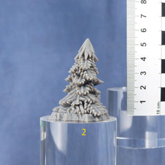 Tabletop Miniatur Figur "Pine Trees" für 28mm Maßstab, im Set oder einzeln erhältlich, unbemalte Bäume für Terrain und Diorama, DnD - Role Playing Miniatures