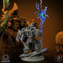 Heavy Armor Flame Lizards Armarius (1 Mini + Bits, 11 Teile), Bausatz, 40mm Primaris scale, Tabletop, Miniatur, Wargaming, Grimdark, RPG - Role Playing Miniatures