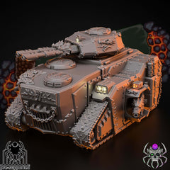 Flame Lizards Predator (Tank), Bausatz, unbemalt, Tabletop, Miniatur, Wargaming, 40K, Grimdark, Warhammer, APC, Fahrzeug - Role Playing Miniatures