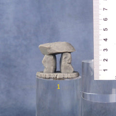 Tabletop Miniatur Figur "Ancient Dolmens" für 28mm Maßstab, im Set oder einzeln erhältlich, unbemalte Steine für Terrain und Diorama - Role Playing Miniatures