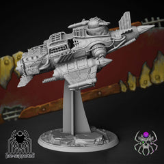 Flying Scrap Bomber, Bausatz, unbemalt, Tabletop, Miniatur, Wargaming, 40K, Grimdark, Warhammer, APC, Fahrzeug