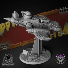 Flying Scrap Bomber, Bausatz, unbemalt, Tabletop, Miniatur, Wargaming, 40K, Grimdark, Warhammer, APC, Fahrzeug