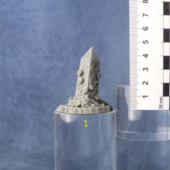 Tabletop Miniatur Figur &quot;Enchanted Obelisks&quot; für 28mm Maßstab, im Set oder einzeln erhältlich, unbemalte Ruinen für Terrain und Diorama