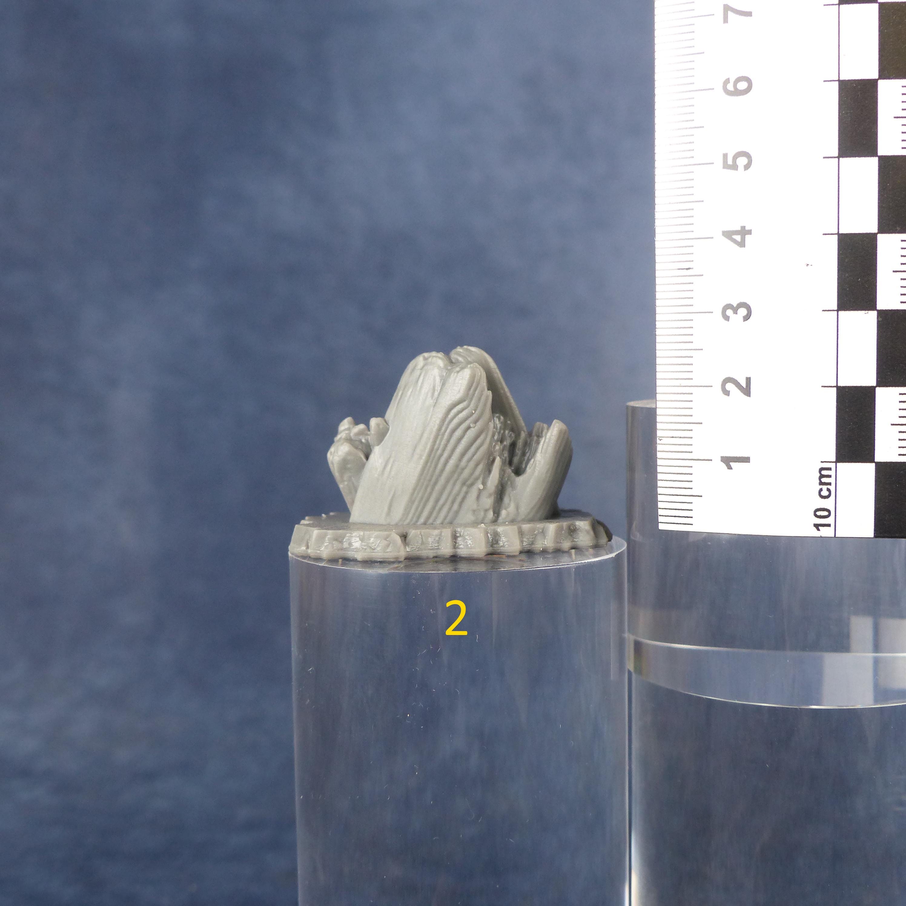 "Acid Melted Stones" für 28mm Maßstab, im Set oder einzeln erhältlich, unbemalte Steine für Terrain und Diorama - Role Playing Miniatures