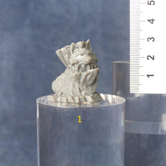 Tabletop Miniatur Figur "Mythic Rockwolves" für 28mm Maßstab, im Set oder einzeln erhältlich, unbemalte Steine für Terrain und Diorama - Role Playing Miniatures