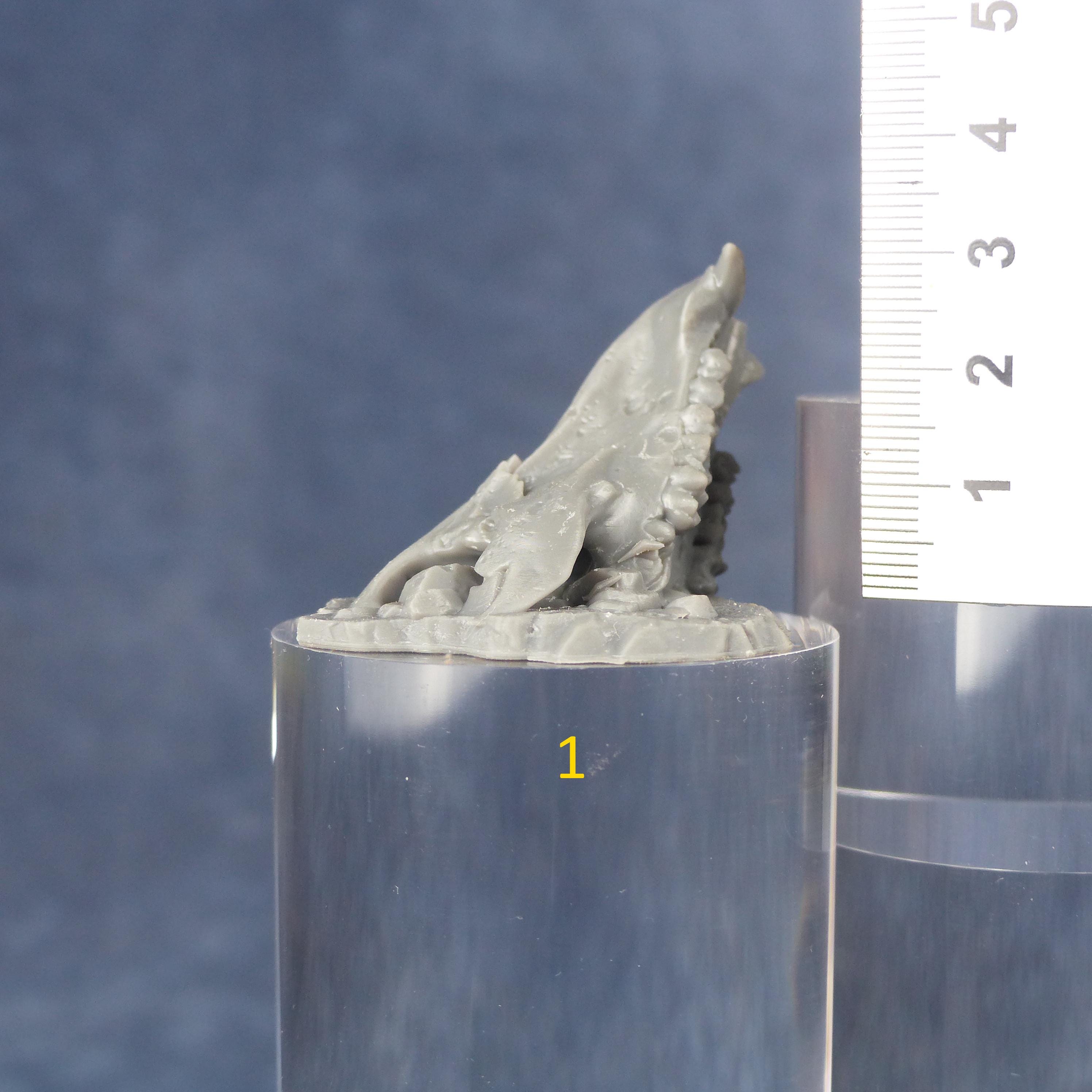 Tabletop Miniatur Figur "Old Creature Bones" für 28mm Maßstab, im Set oder einzeln erhältlich, unbemalte Knochen für Terrain, DnD, Diorama - Role Playing Miniatures