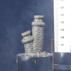 Tabletop Miniatur Figur "Monstrous Worm Plants" für 28mm Maßstab, im Set oder einzeln erhältlich, unbemalte Pflanzen für Terrain, DnD - Role Playing Miniatures