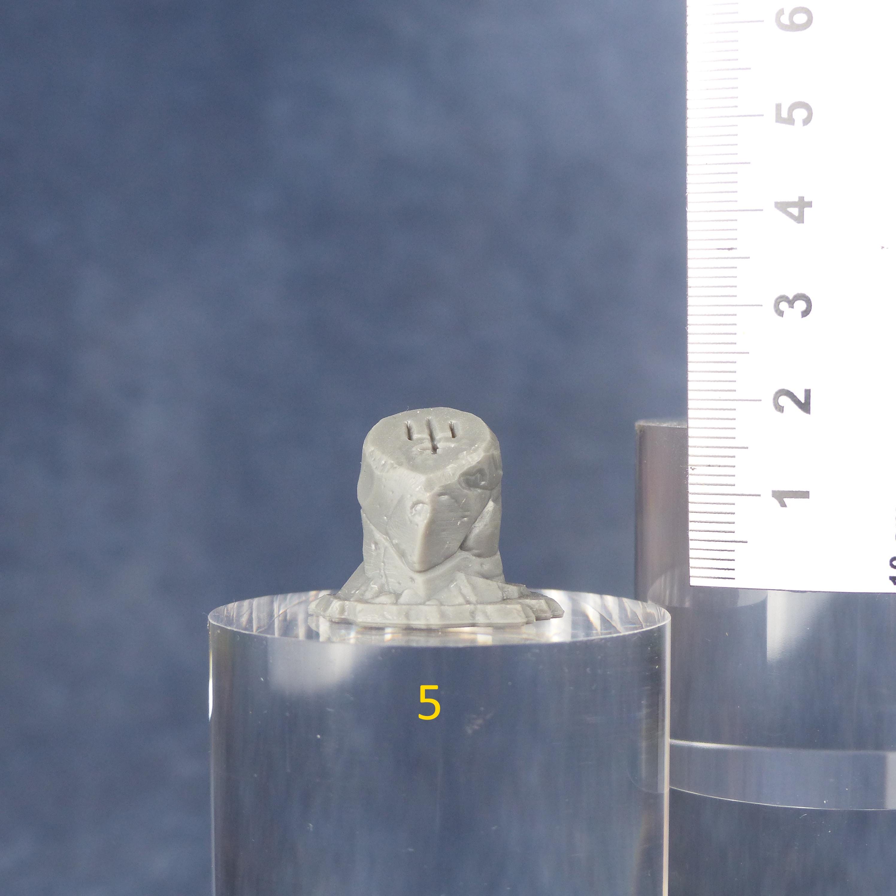 Tabletop Miniatur Figur "Sci-fi Cubic Stones" für 28mm Maßstab, im Set oder einzeln erhältlich, unbemalte Steine für Terrain und Diorama - Role Playing Miniatures