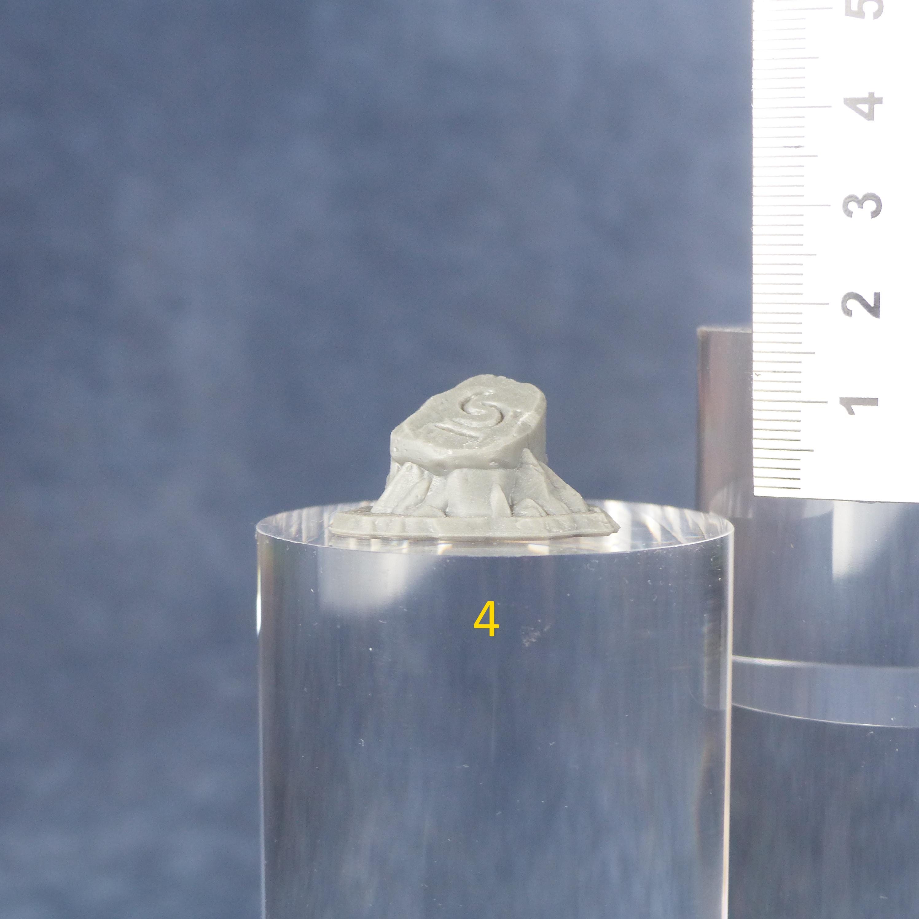 Tabletop Miniatur Figur "Sci-fi Cubic Stones" für 28mm Maßstab, im Set oder einzeln erhältlich, unbemalte Steine für Terrain und Diorama - Role Playing Miniatures