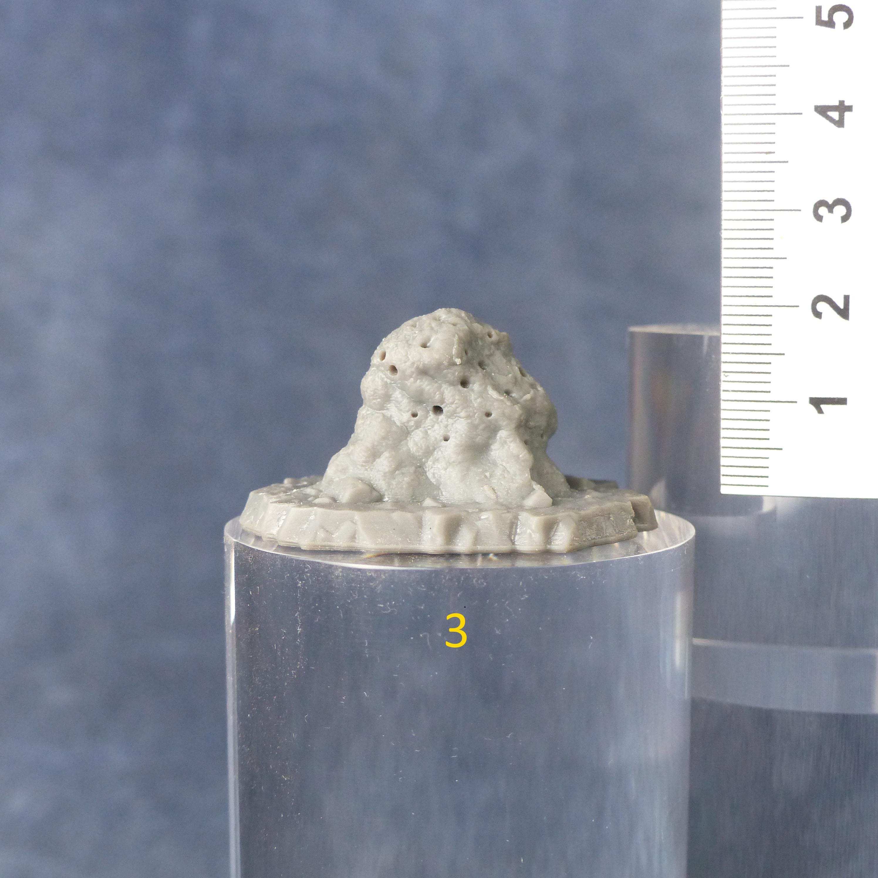 Tabletop Miniatur Figur "Giant Anthills" für 28mm Maßstab, im Set oder einzeln erhältlich, unbemalte Steine für Terrain und Diorama - Role Playing Miniatures