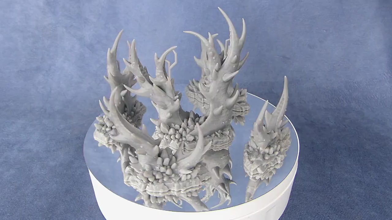 Underdark Claws Plants | 28mm Scale | Teile-Set | unbemalt | Tabletop | Terrain | Deko | Blumen | Pflanzen | Diorama | Krallen