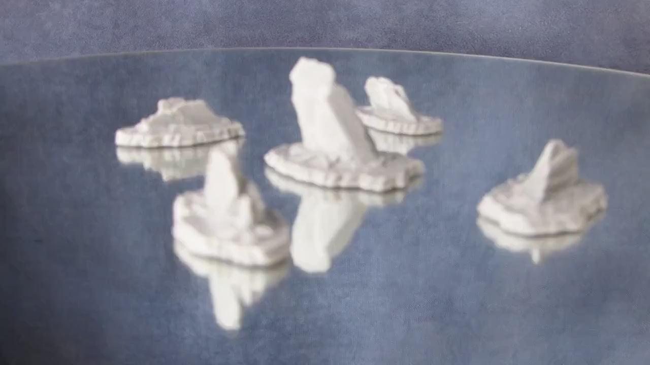 "Maleficent Slates" für 28mm Maßstab, im Set oder einzeln erhältlich, unbemalte Steine für Terrain und Diorama