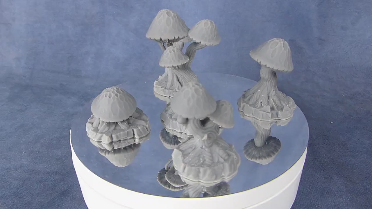 Giant Mushrooms | 28mm Scale | Teile-Set | unbemalt