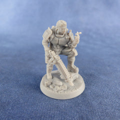 Sergeant Eric, Tribe Kaledon Fortis | 28mm | Tabletop | Grimdark-WorldOfTabletop