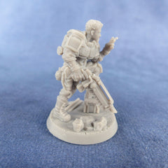 Sergeant Eric, Tribe Kaledon Fortis | 28mm | Tabletop | Grimdark-WorldOfTabletop