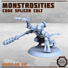 Monstrosities, Tribe Code Splicer Cult | Set mit 10 Figuren | 28mm | Tabletop-WorldOfTabletop